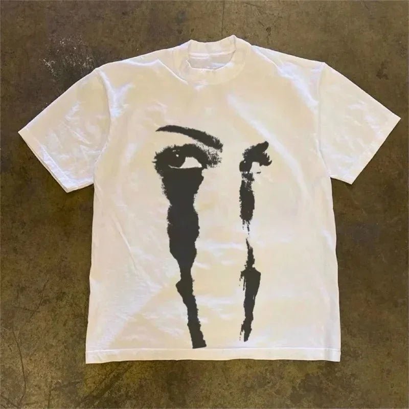 American Eye Face Printed Shirt - Above Earth