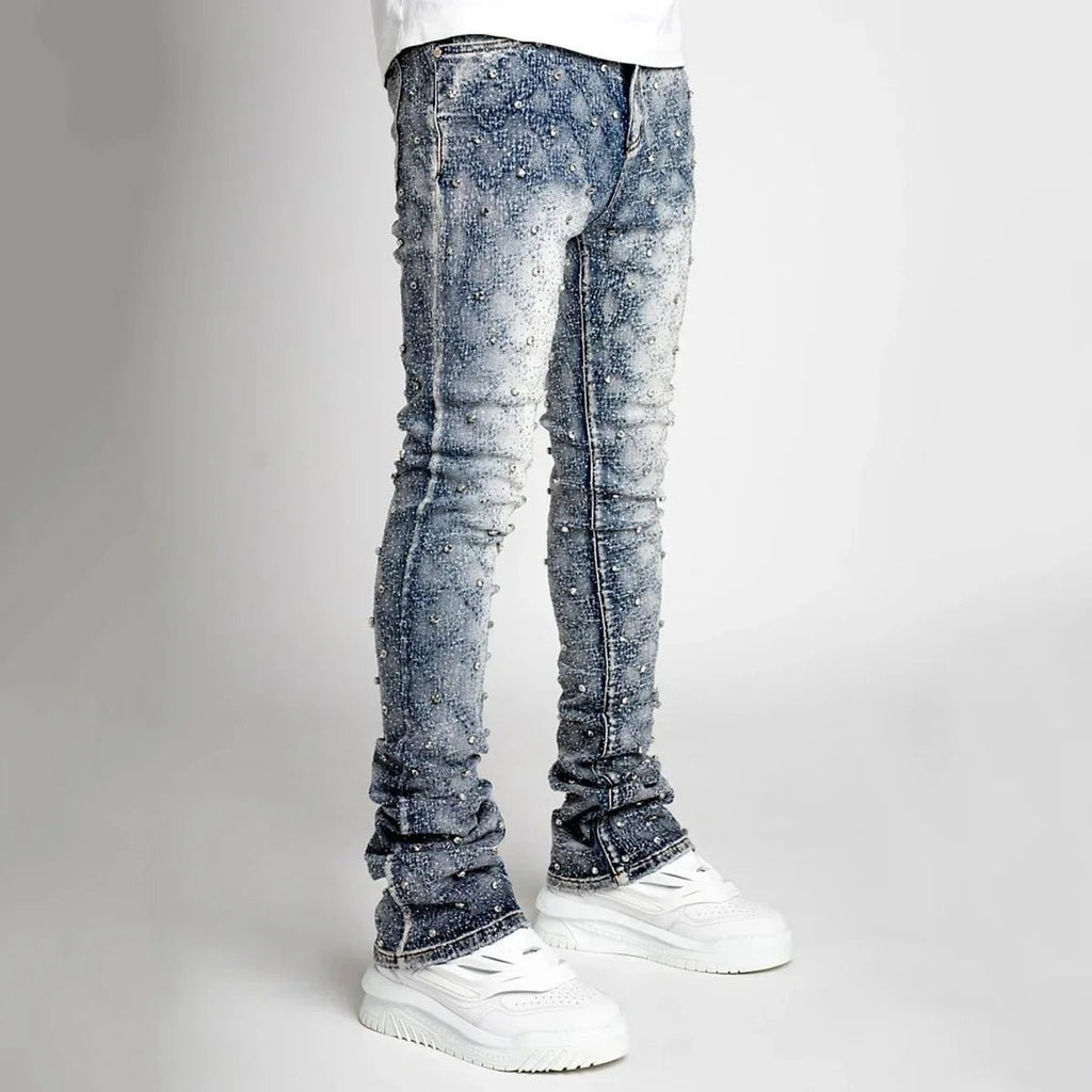 Denim Jeans Pencil Pants - Above Earth