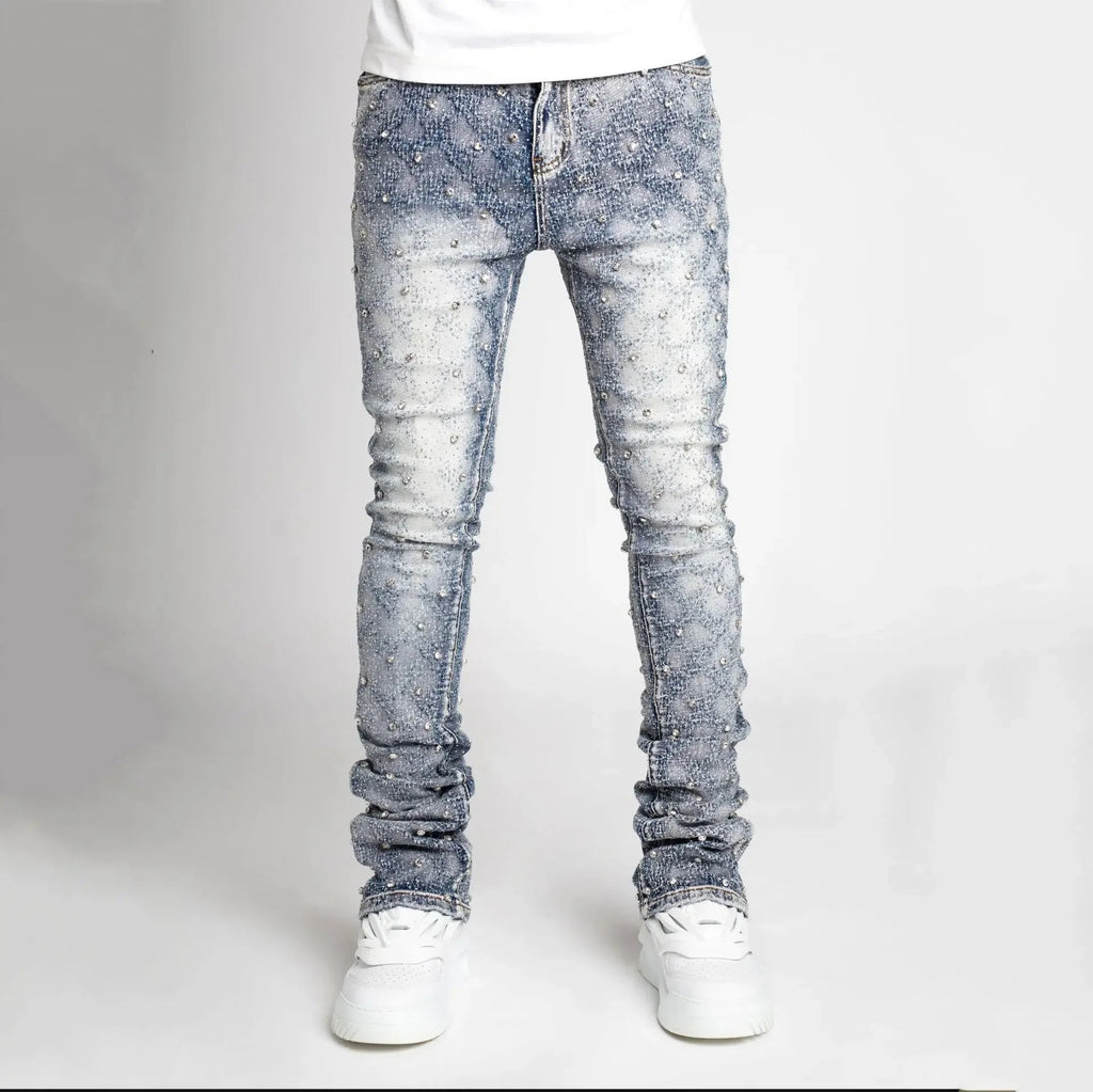 Denim Jeans Pencil Pants - Above Earth