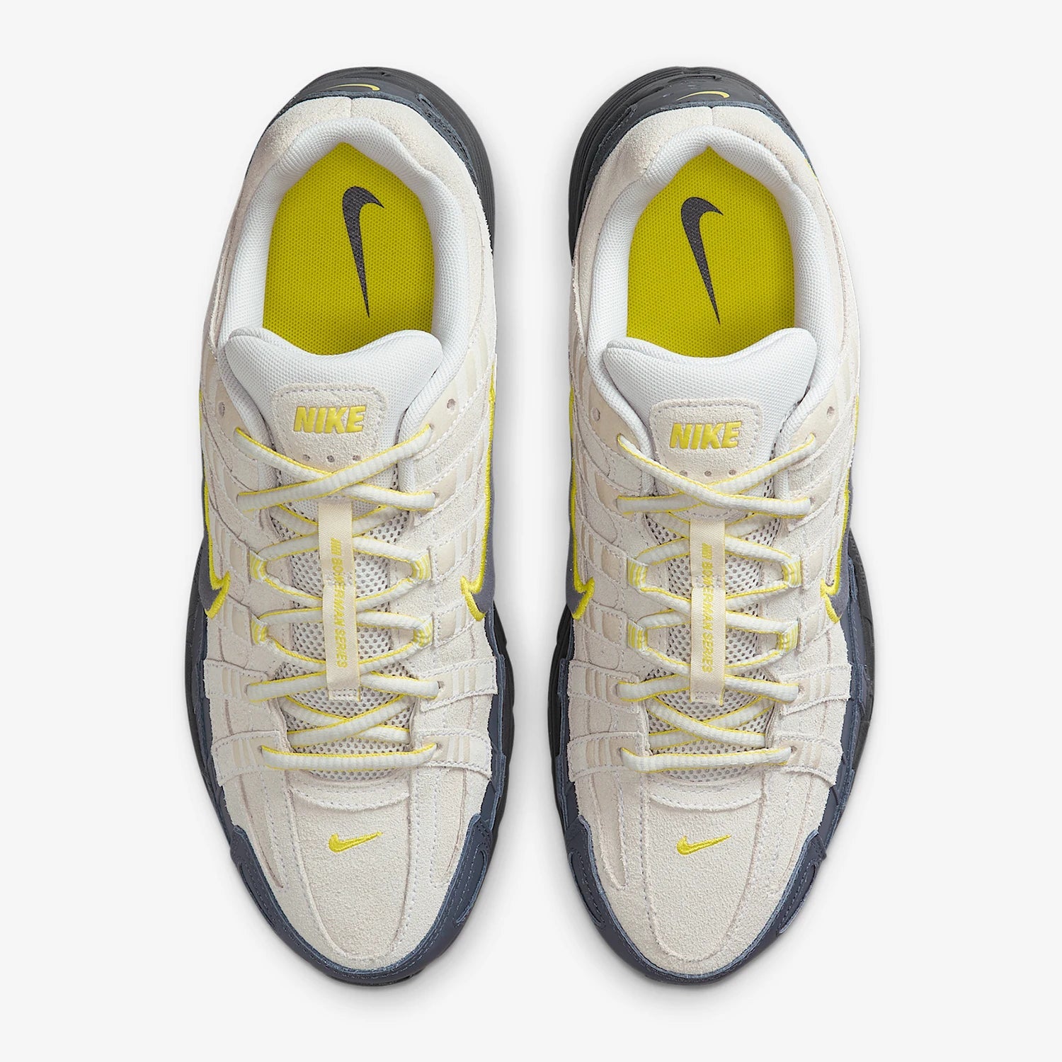 Nike P - 6000 PRM "White/Lightening - Thunder Blue" - Above Earth