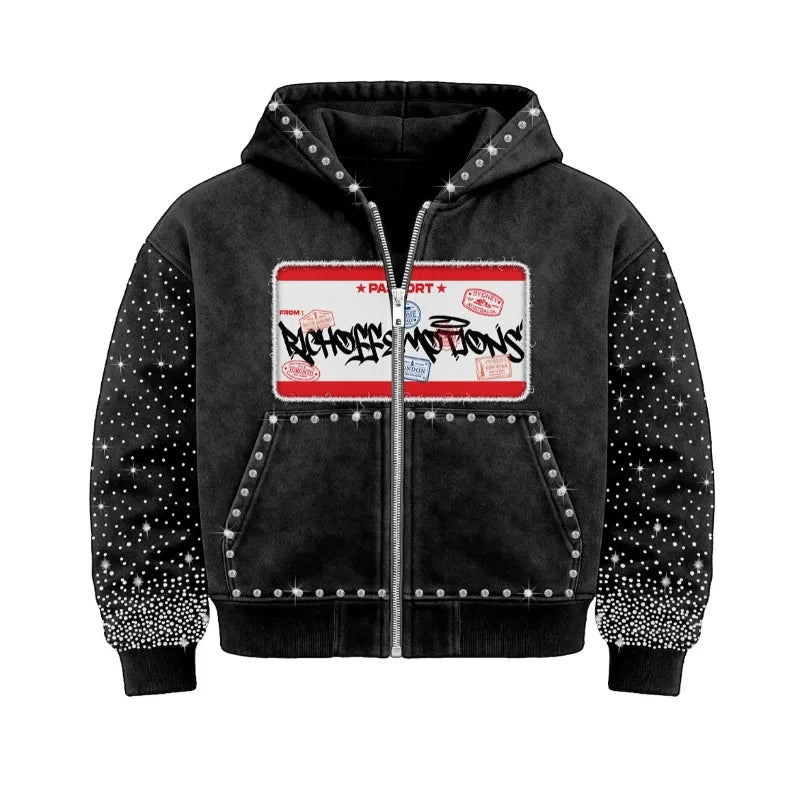 RICH OFF EMOTIONS HOODIE - Above Earth